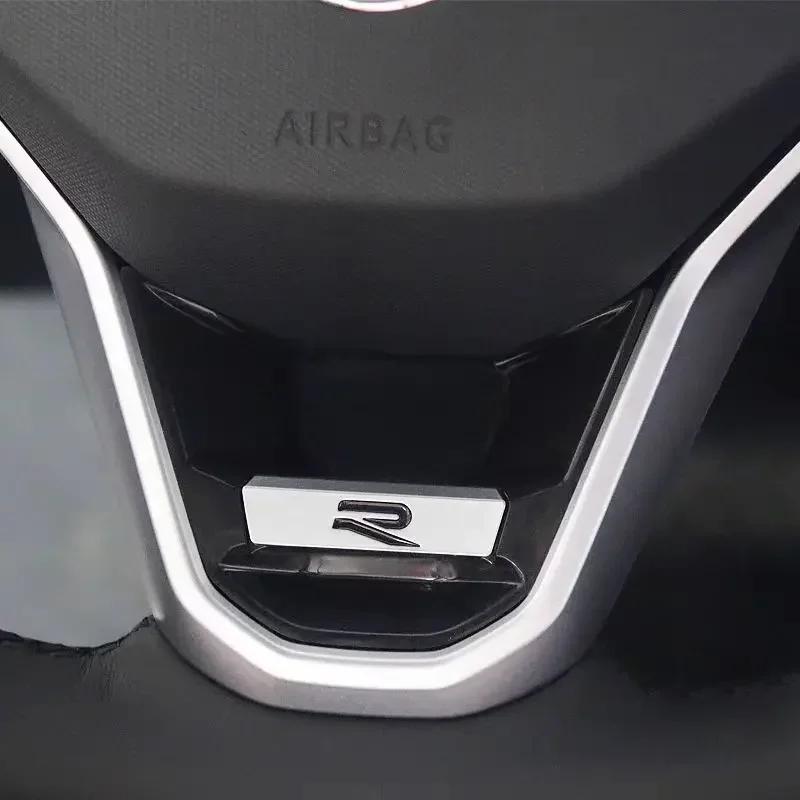 Lmn1 Автоаксессуары Декор Руля Накладка Наклейка Логотипа Для VW GTI R Line Polo Golf Passat Scirocco Tiguan Jetta T-ROC