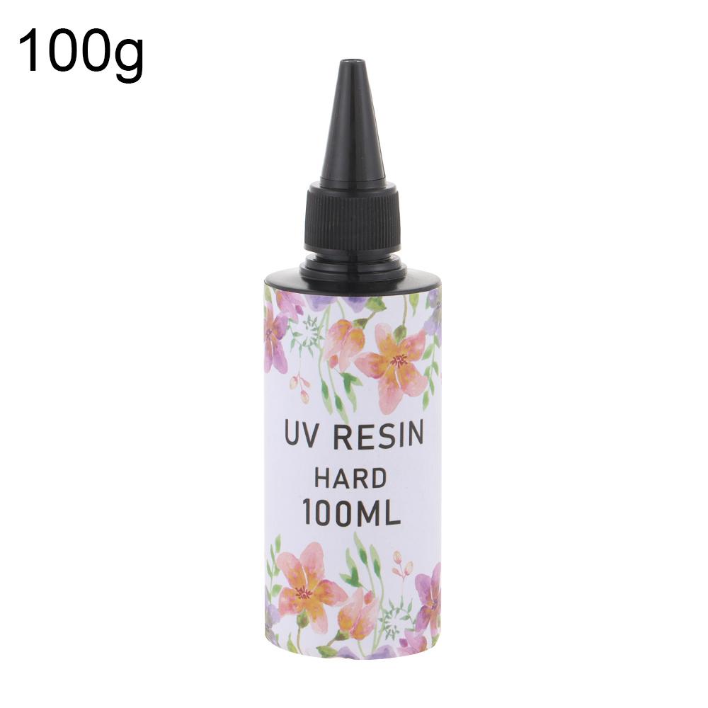 DIY ультрафиолетовое отверждение солнечной сушки быстросохнущий твердый УФ кристально чистый УФ смоляной клей
