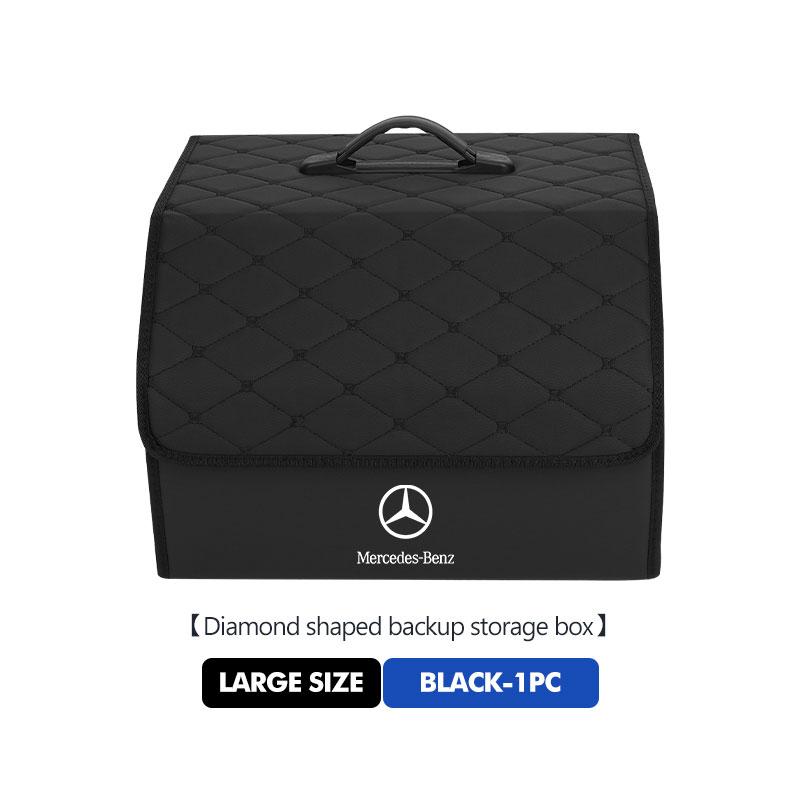 AAVM1 Car Trunk Organizer Box Large Capacity Multiuse Emergency Tool For Mercedes Benz W211 W124 W176 W177 C180 C200 C260 C300 GLC CLE