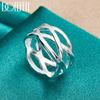 925 Sterling Silver Wedding 6-10# Ring Fashion Jewelry
