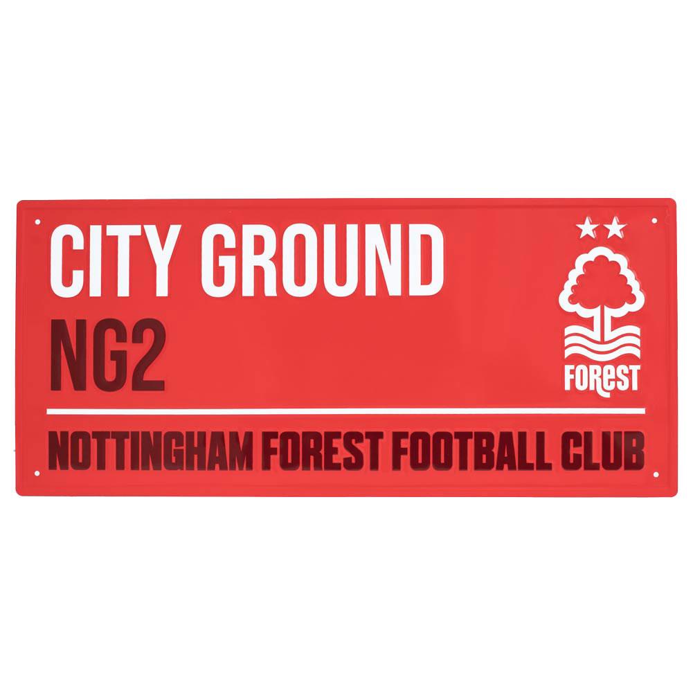 Nottingham Forest FC City Ground Street Sign