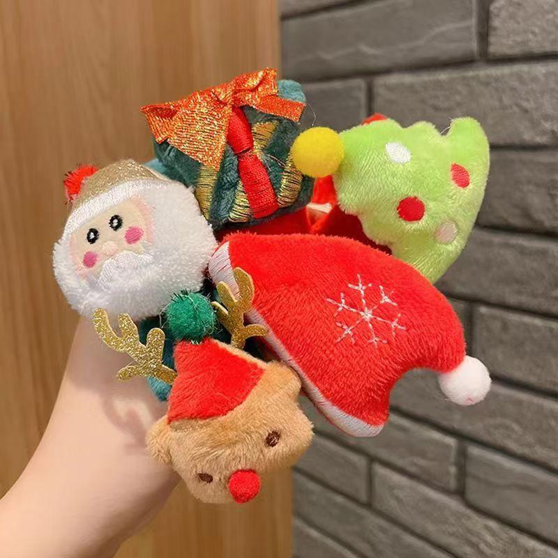 Christmas Gifts for Kids Stocking Stuffers Seniors Snowman Snap Bracelet Sensory Toys Fidget Wristband Party Favors Decorations