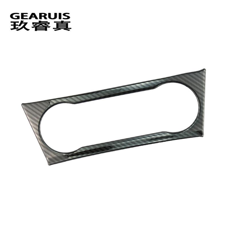 Автоаксессуары из углеродного волокна, крышки для управления розеткой для кондиционера, наклейки, отделка для Mercedes Benz A GLA CLA Class X156