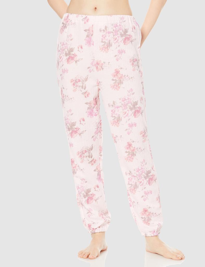 Пушистая стеганая теплая пижама размера M, розовая,