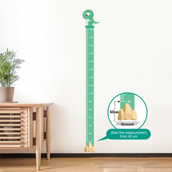 Kids Growth Chart Wall Sticker Bedroom Play Room Nursery Cartoon Animal Boys Girls Baby Height Measuring Ruler Decal