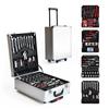 499-Piece Four-Layer Tool Set In Aluminum Rolling Suitcase
