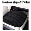 Stitched Car Seat Cushion Microfiber Faux Suede Seat Protector Auto Seat Cover  Universal