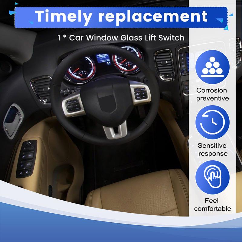 68086693AC Car Window Glass Lift Switch Window Control Button For Dodge Durango 2011-2013 LHD