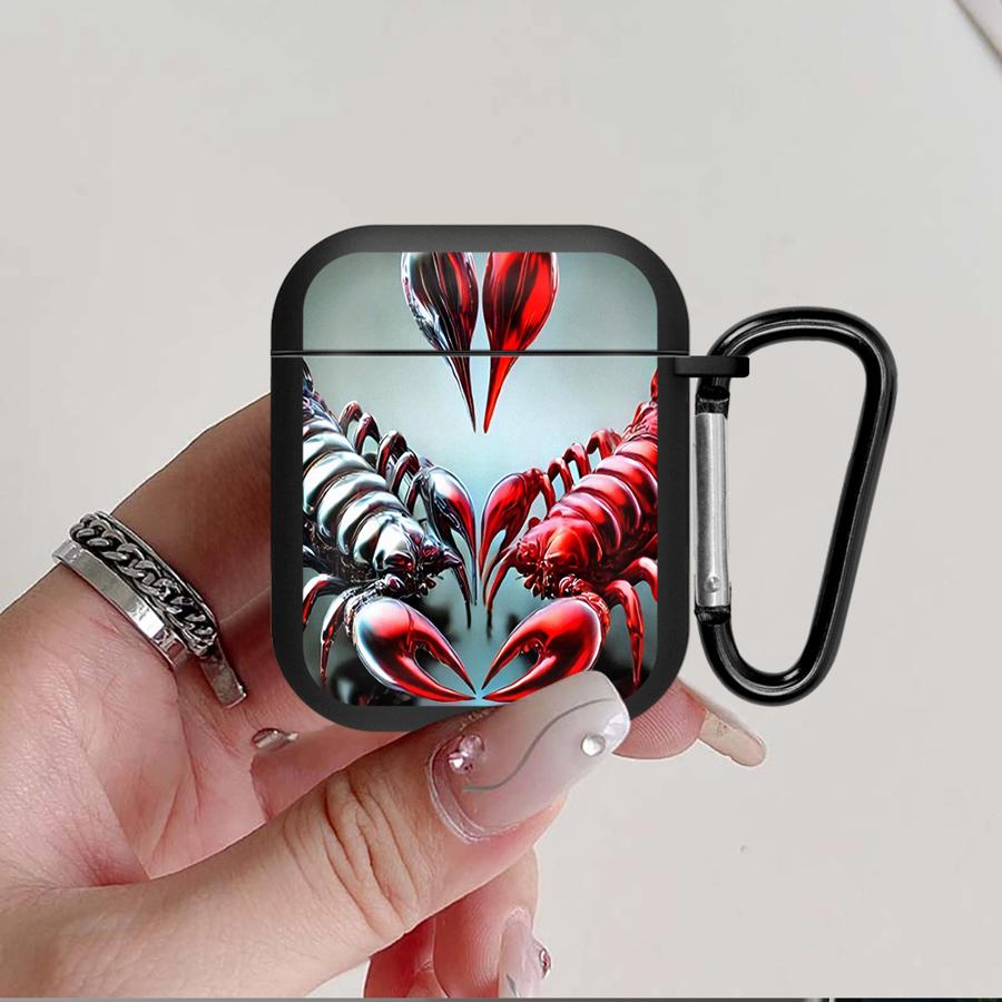 Крутой чехол-Скорпион для Airpods 1 4 Pro2 Pro3 Pro 2 3 Чехлы для наушников Обложка
