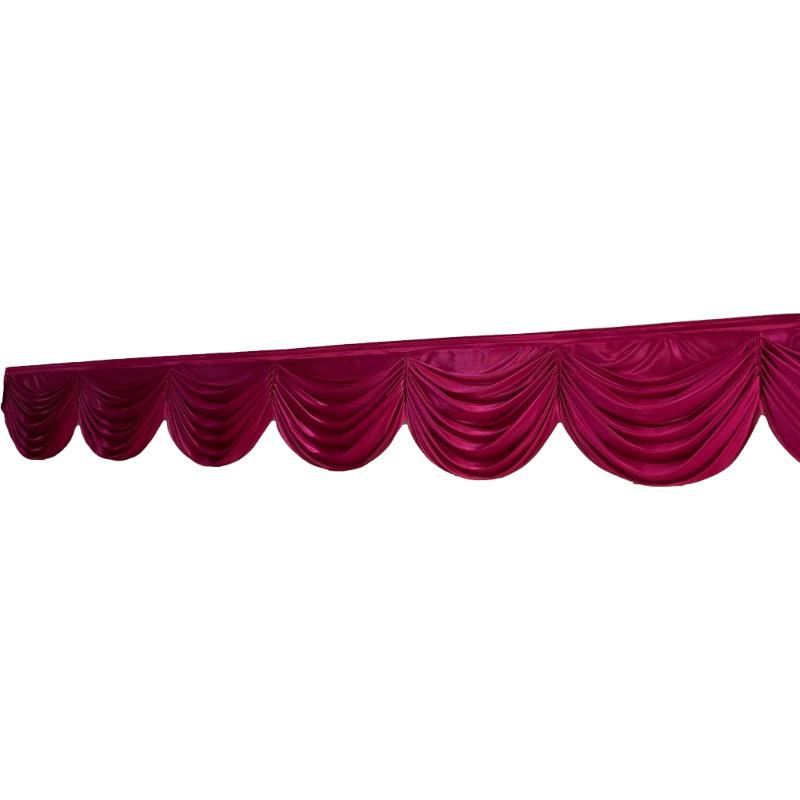 3/6 м Длинная шелковая драпировка из ледяного шелка, свадебный фон для сцены, декор для вечеринки, драпировка, фон для банкета, занавеска, гирлянда