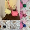 Solid Color Mini Crossbody Bag Leather Women Handbag Parent-child Bag Children's Bag Girls