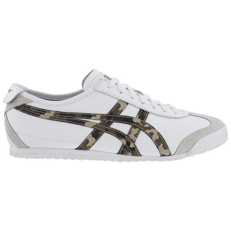 ONITSUKA TIGER Унисекс Mexico 66 Белый Камуфляж Белый Зеленый Серый 1183A941-100