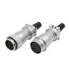 WEIPU WF32 TI+ZI M32 Водонепроницаемый Авиационный Штекер Разъем Розетка Сварка Провод Кабель Разъем IP67 Адаптер 4 6 8 10 11 13 19 Контактов