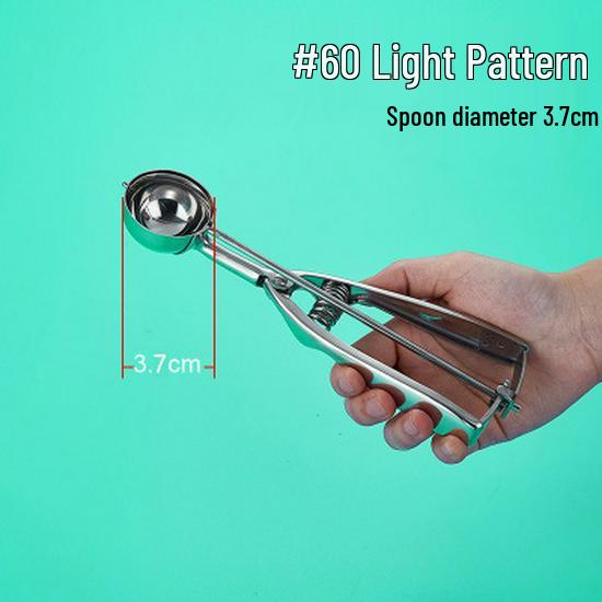 INOX 304 Stainless Steel Ice Cream Scoop/Baller for Hotels & Cafeterias