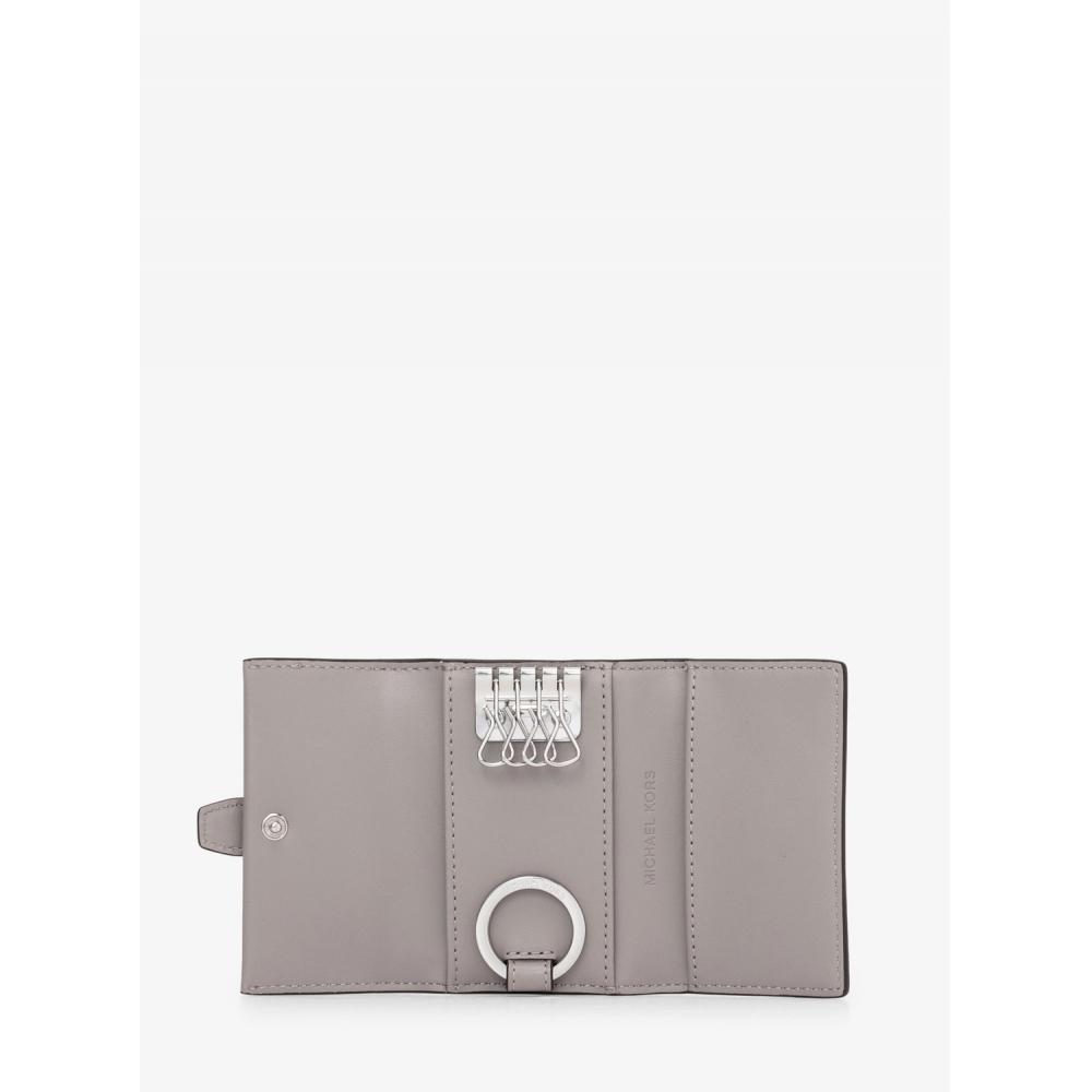 Michael Kors [Только Япония] Маленький кейс для ключей с клапаном Greenwich 35s5sgrk4l35 Жемчужно-серый