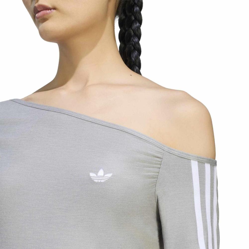 adidas Асимметричный топ W Badigirl Le8311 Mgreyheather