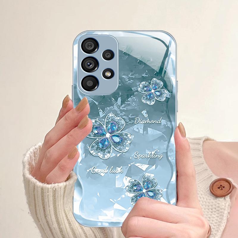 Luxury Tempered Glass Case for Samsung Galaxy A52 A52S A72 A22 A13 Lte A12 M12 A50 A50S A30S A20S Hard Shockproof PC Cover Funda