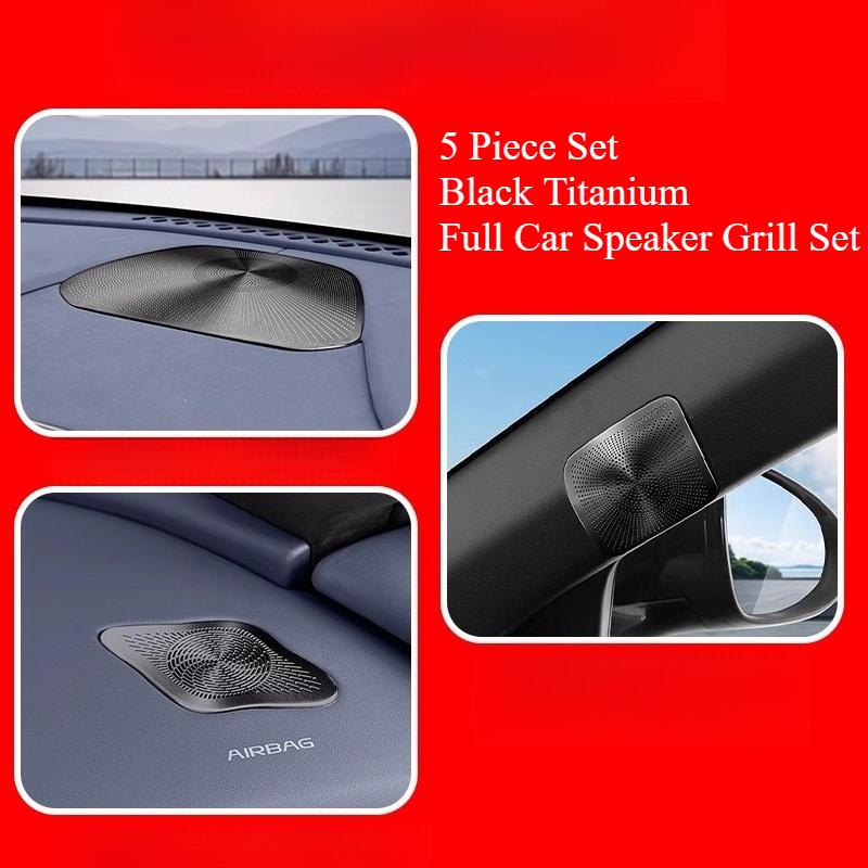 For BYD Seal 06 GT trument Panel Air Outlet Masks Both Sides Stainless Steel Protective Cover Car Automobiles Accessories