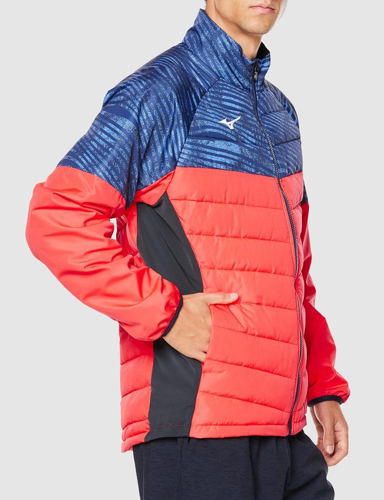 Куртка для тенниса Techfill Dynamotion Fit Thermal Water Repellent Windproof 62JE2505 Driven Pink S [Mizuno]