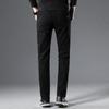 Men's Jeans Straight Slim Casual Stretch Mid-waist Trousers