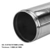 Universal L S Type Aluminum Tube 76mm 89mm 3inch 3.5inch Cold Air Intake Pipe for Racing Car Turbo High Flow 0/45/90/180 Degrees