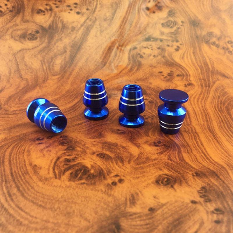 Personalized car motorcycle tire metal modified air nozzle cap, valve core cap aluminum alloy universal valve cover