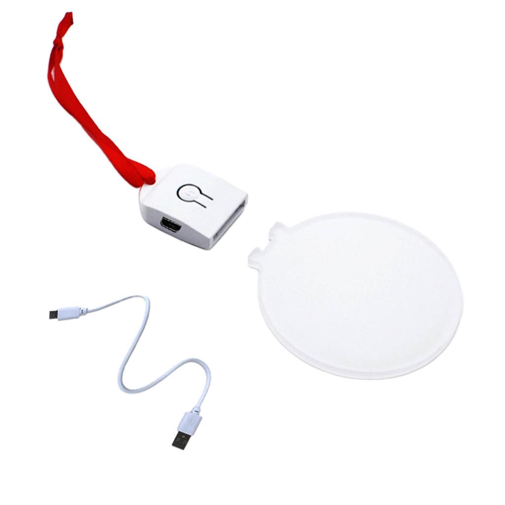 DIY Acrylic Christmas Ornament with LED Light Customizable Sublimation Crafts Sublimation Ornament Blanks Pendants