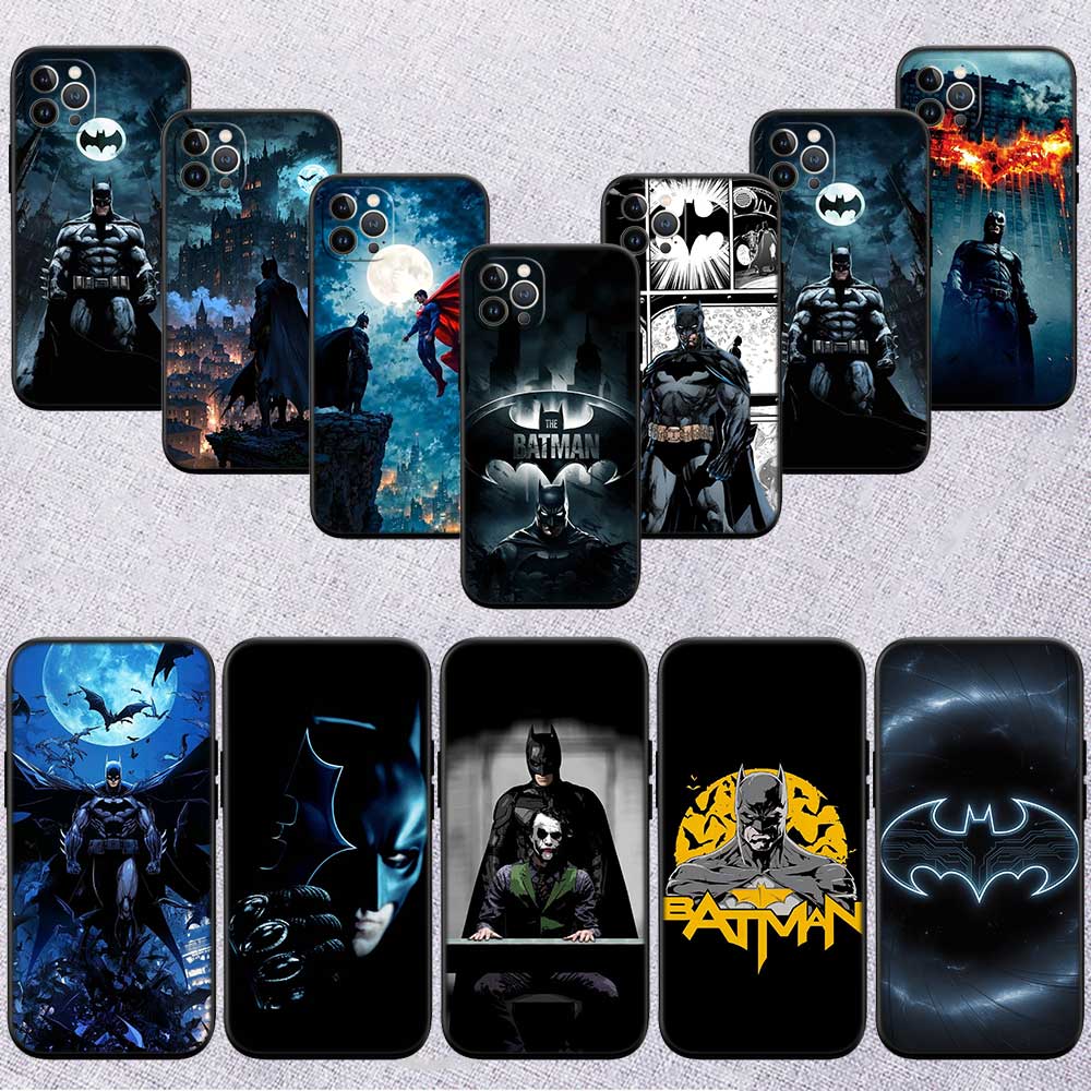 RE12 Batman Phone Case for OPPO A40 A60 A80 A15 A16 A16K A12 A17 A17K A54 A54S A53 A53S A55 A56 A57 A98 F23
