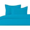 Duvet Cover - DUBLANC - 220x240cm - Turquoise - 100% Cotton - Machine Washable