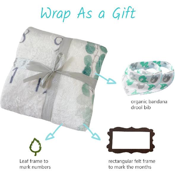 Плед для новорожденных близнецов, Премиальный фланелевый фон для фотографий, Реквизит, Нейтральный Бохо Цветочный…