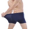 Bamboo Fiber Men's Underwear Plus Size Loose Breathable Four Cornered Panties Men Modal Sports Flat Corner Pantie Waistband
