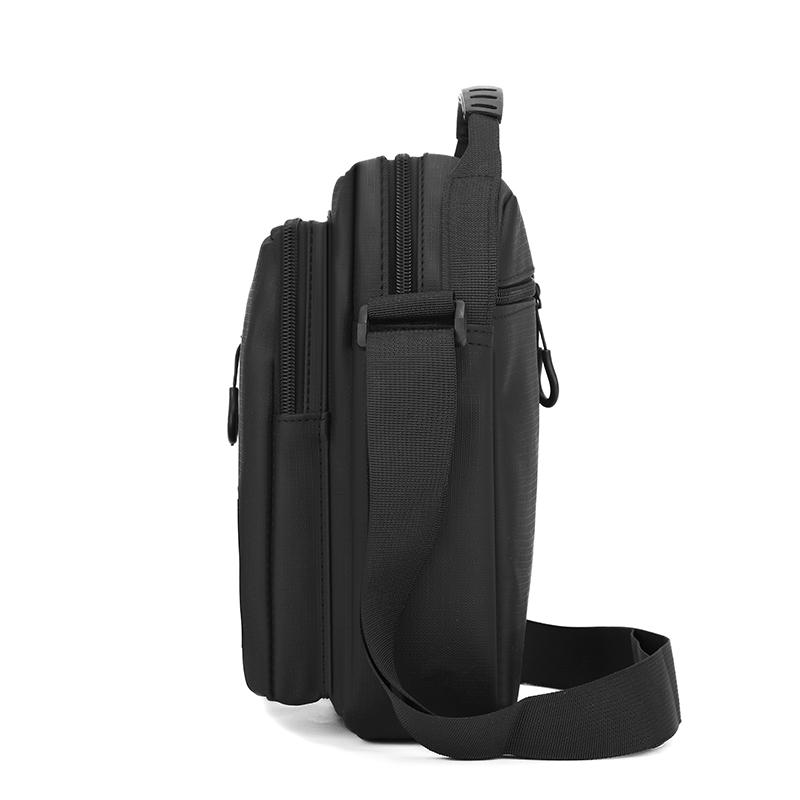 Мужская наплечная сумка большой вместимости для улицы и поездок, водоотталкивающая деловая сумка-тоут для мобильного телефона