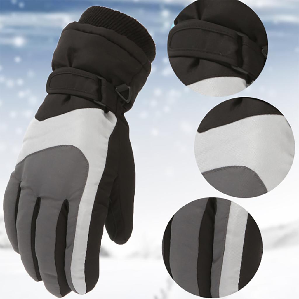 Children's Outdoor Ski Gloves Cycling Gloves Winter Mountaineering Warm Gloves Waterproof