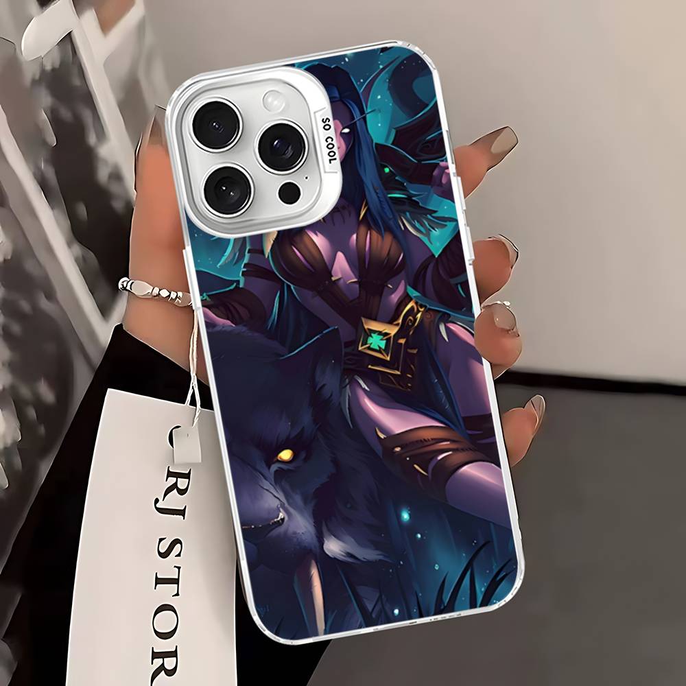 Web Game W-WarcraftS Phone Case For IPhone 16 15 14 13 12 11 Pro Max 17 Plus Colorful Cover
