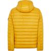 STONE ISLAND FW24 Нейлон Пух-TC Водонепроницаемая С капюшоном На молнии Длинный рукав Легкая Стеганая куртка Унисекс куртки Горчично-желтый 811540324-V0034