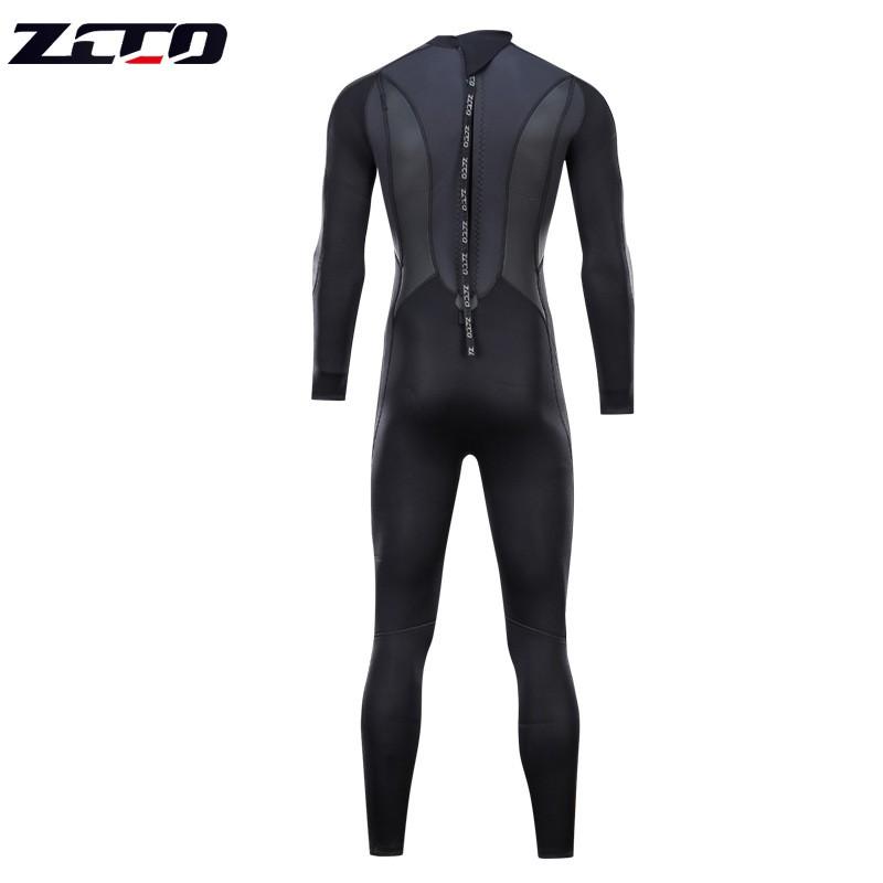 Diving Wetsuit 3mm Neoprene Fullsuit Men Warm Water Sports Swimming Surfing Snorkeling