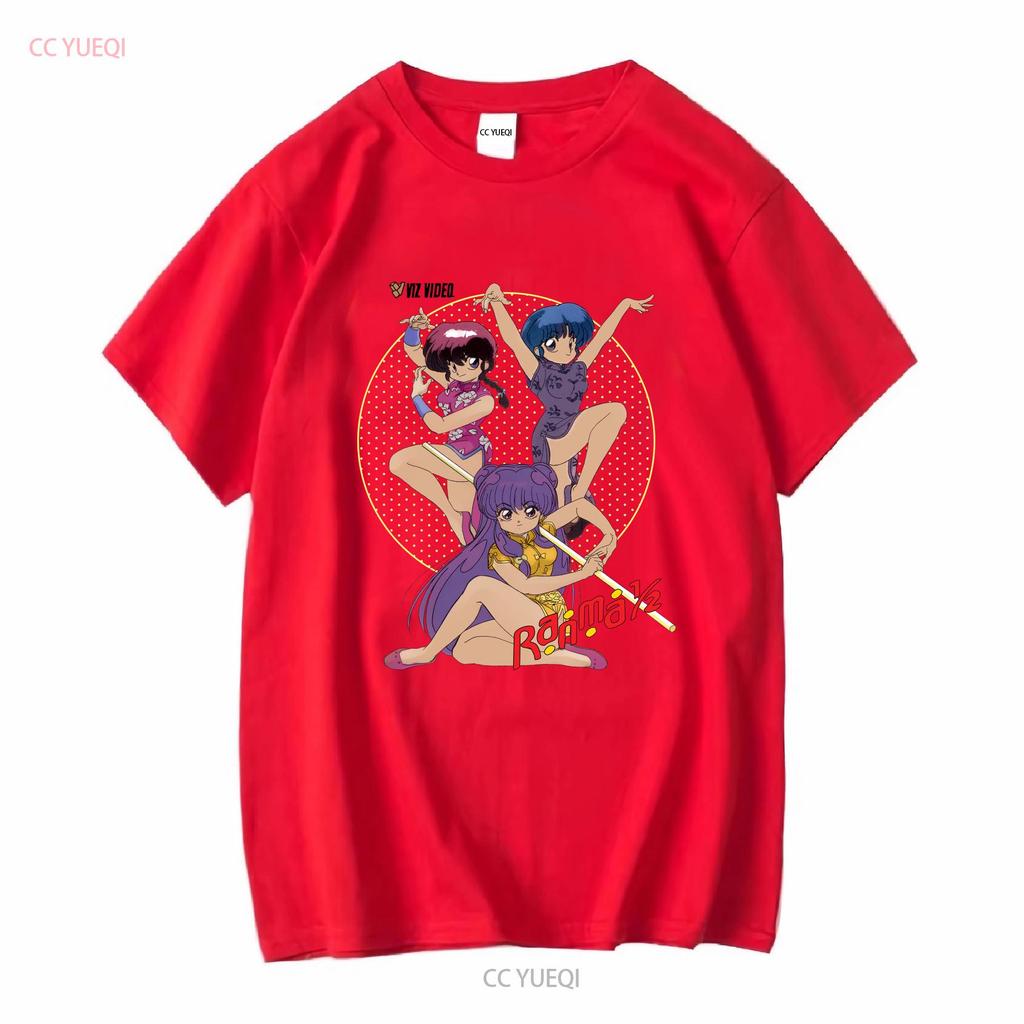 Футболка Ranma 1 2 Размер XLarge винтажная стираная топ для повседневной носки уличный стиль дышащая универсальная модная с принтом повседневная