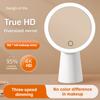 Rechargeable LED Makeup Mirror with Fill Light - Suitable for Vanity Tabletop Makeup Mirror