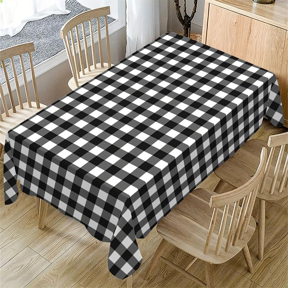 + 1 piece of floral printed tablecloth is perfect for family gatherings, Christmas, parties, and picnics.zyc