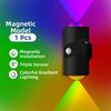 Colorful Gradient Motion Sensor Night Light Rechargeable RGB Gradient Wall Lamp  Hallways