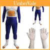 Стильный аниме комбинезон Vegeta Dragon Ball Z для косплея для всех возрастов