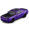 1/32 Модель автомобиля Dodge Challenger SRT Литая модель из сплава Симуляция Hellcat Мускул Спортивный автомобиль Модель Машинка для мальчика Праздничный подарок на день рождения