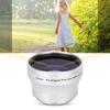 0.45X Silver Optical Glass Camera Wide Angle Magnification Additional Lens for 37mm Camera Lenses
