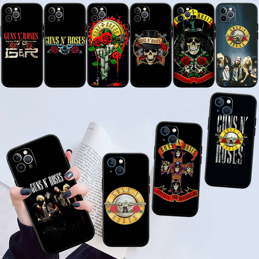 G-guns R-roses Ударопрочный чехол для телефона для Redmi Note 8 8T 9 9A 9C 9T 9S 10 11 11S 10C 10X 10A 10T Pro Max Plus Prime