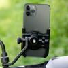 Алюминиевый сплав Мотоцикл Велосипед Держатель для мобильного телефона GPS Стенд Держатель Руль Кронштейн для телефона Крепежный зажим