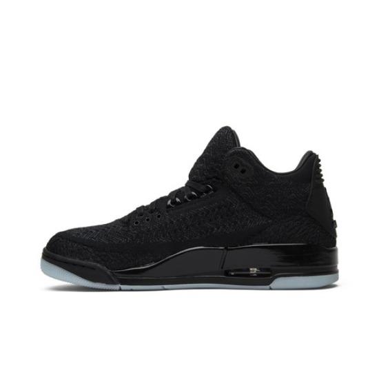 Air Jordan 3 Retro Flyknit Черный AJ3 AQ1005-001