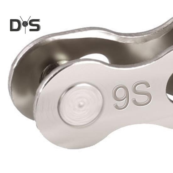 Соединитель звеньев цепи металлический прочный на разрыв пряжка для велосипедной цепи легко разбираемая пряжка для велосипедной цепи 8/9/10/11/12-скоростных цепей