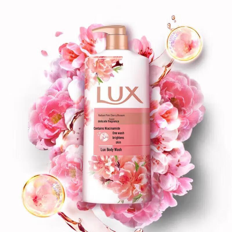 LUX Pink Cherry Blossom Shower Gel