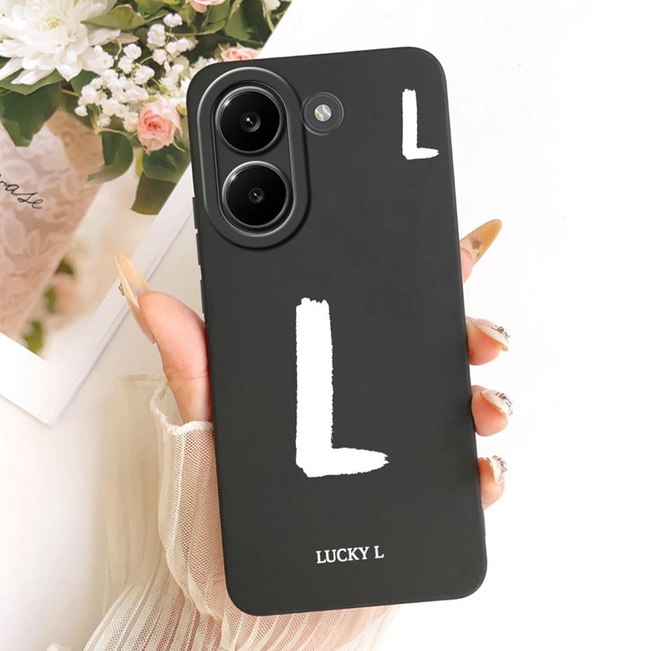 New Fashion Letter Phone Case For Xiaomi Poco X8 Pro X8Pro Max Soft Silicone Cases For Poco X8 Pro Max X 8 Pro Covers Bumpers