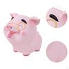 Pig Money Bank Piggy Ornament, Cute, Saving Jar Box for Tabletop Bar